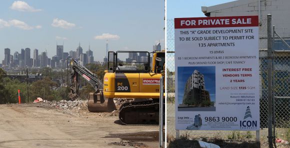 8 Hopkins Street and 4 Neilson Place's sales board A display in Joseph Road Precinct you say?