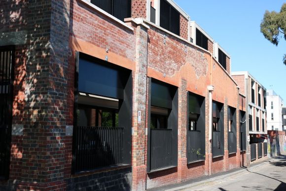 Patina on show along the northern boundary Fitzroy's C.F. Row comes up trumps