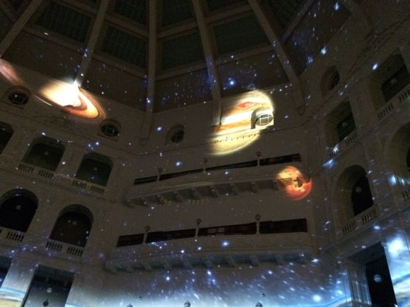 State Library of Victoria. Image © Michael Smith White Night Melbourne 2016