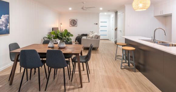 Urban’s tour of a completed Infinity Heathwood townhome
