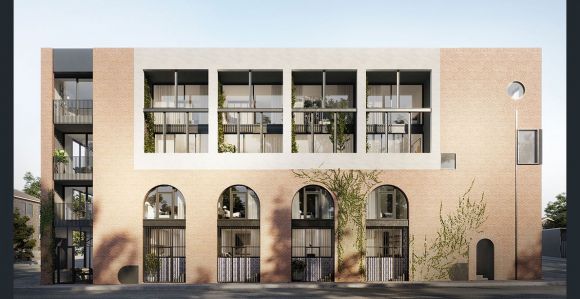 Lothian Street in elevation. Image: Kennedy Nolan Brick to the Future for Lothian Street