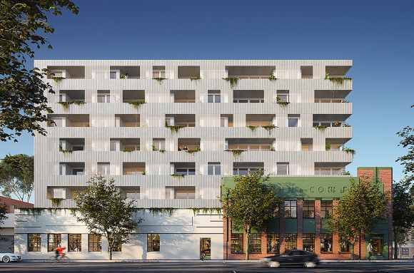 393 Macaulay Road will be the first project delivered under the Assemble model. Image: Assemble Introducing the Assemble Model: A new pathway to apartment buying and ownership
