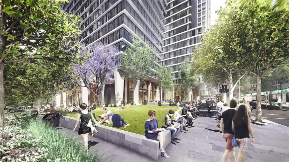 Market Street Park will deliver much needed open space into the heart of the city. Image: City of Melbourne Melbourne's Headline Acts for 2019