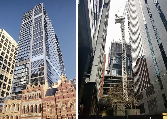 477 Collins Street aka Olderfleet. Render: Mirvac Melbourne's Collins Street continues to soar as construction heats up