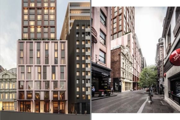Exterior render. Credit: Bates Smart Bates Smart reveals Australia’s first Park Hotel design