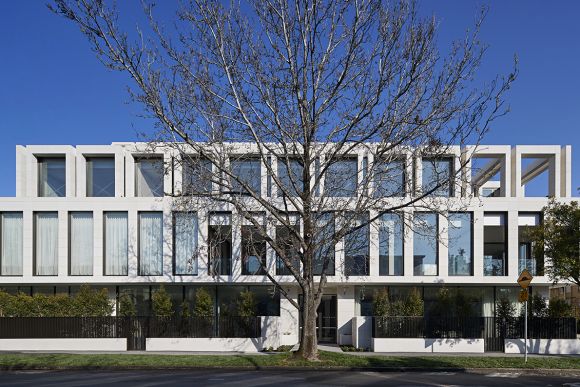 The Millswyn draws on Classical principles to sit comfortably within the streetscape. Image: Shannon McGrath Dean Pask discusses The Millswyn