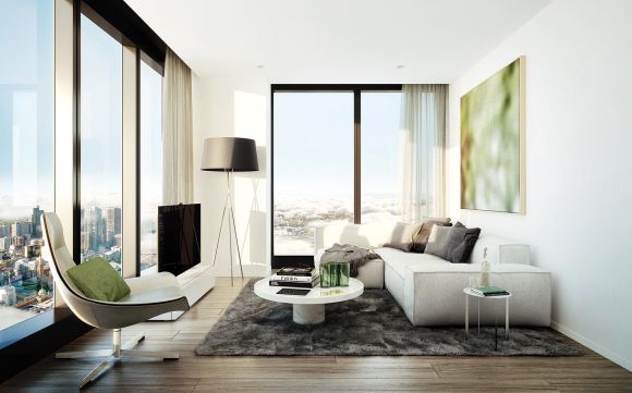 Interior of a typical apartment. Image courtesy australia108.com.au Facts and figures that define Australia 108