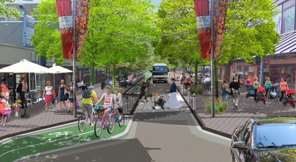 Bondi Junction Complete Streets NSW. Credit: RobertsDay Bicycles Network Australia's Christopher Jones discusses the future of cycle-culture in Australia