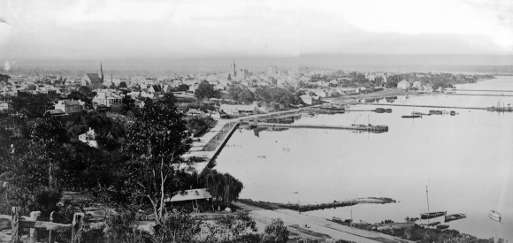 Perth 1880. Credit: RAC WA/YouTube Perth's 10 future tallest buildings