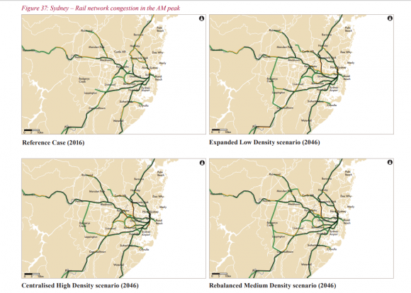 Rail congestion in Sydney under Infrastructure Australia's growth scenarios Let's heed Infrastructure Australia's message: be more ambitious with Melbourne's public transport network