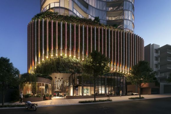Rendering of The Standard by Woods Bagot Booming Australian Suburbs according to Urban