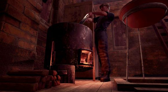 Users can relive the life of a shot maker, albeit temporarily. Image: Liminal 360 Melbourne Central’s iconic shot tower reborn in VR