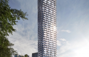 Melbourne Tower is Inspired by the Folds of Origami