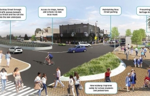 Give the road under rail grade separation at Buckley Street a chance