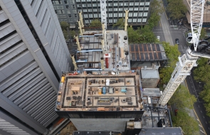 A snapshot of Melbourne's construction - May 2018