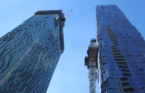 The state of construction in Melbourne - mid May