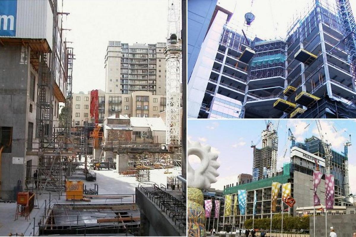 Melbourne under construction > April 2004 Melbourne under construction > April 2004