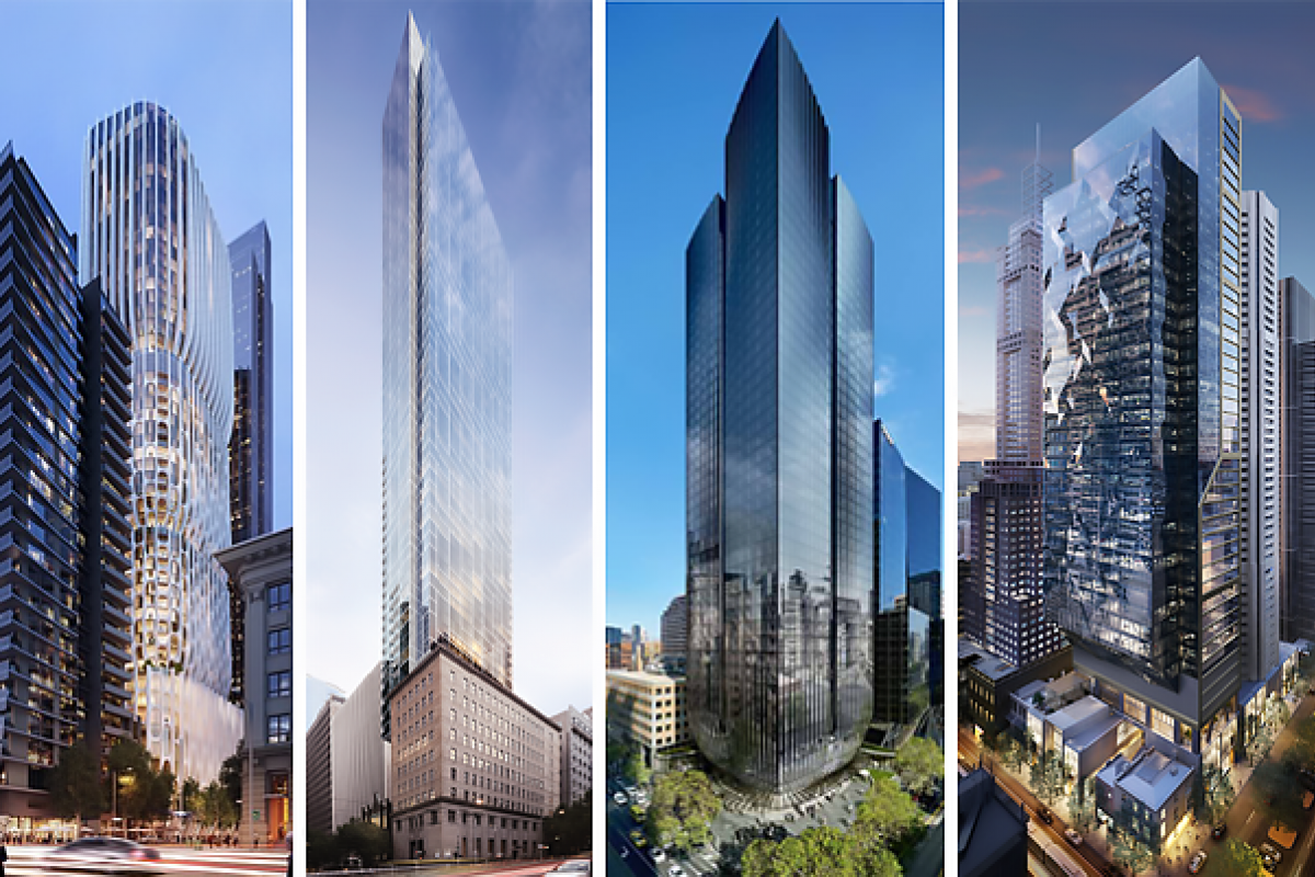 Melbourne's Collins Street continues to soar as construction heats up Melbourne's Collins Street continues to soar as construction heats up
