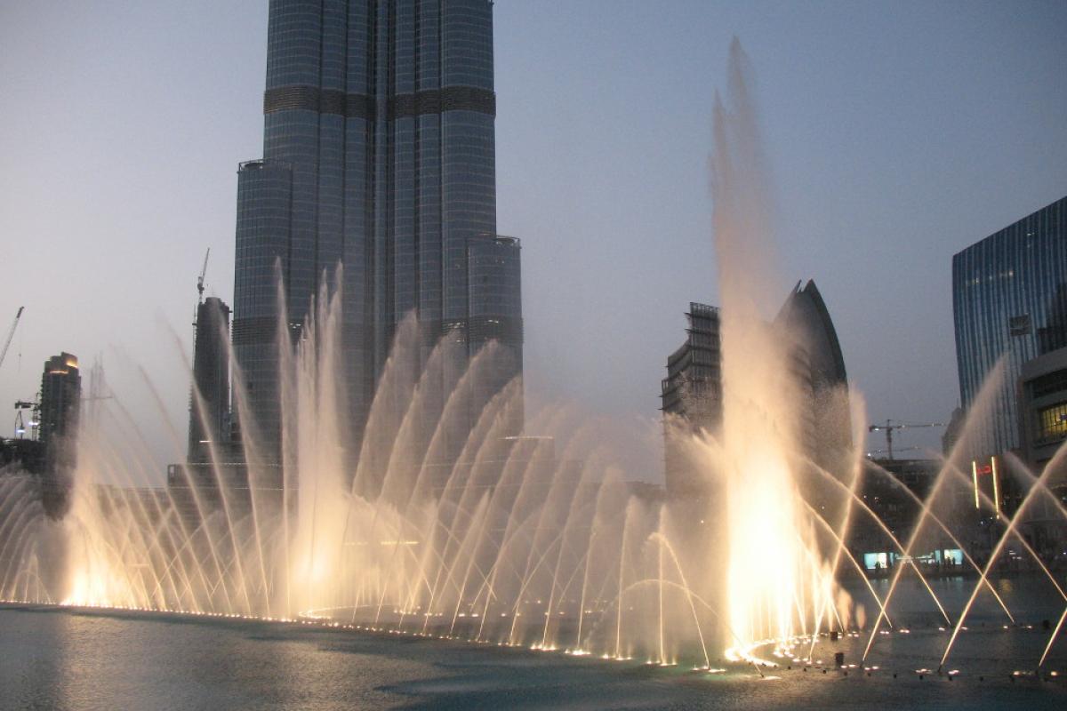 A giant fountain in Docklands: could it be the ticket? A giant fountain in Docklands: could it be the ticket?