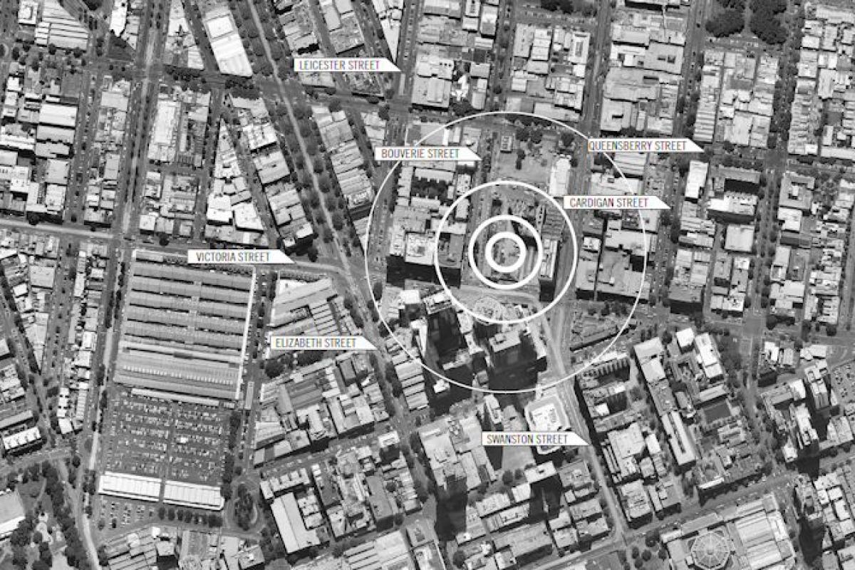 8 Bouverie Street a giant amongst Melbourne development sites 8 Bouverie Street a giant amongst Melbourne development sites