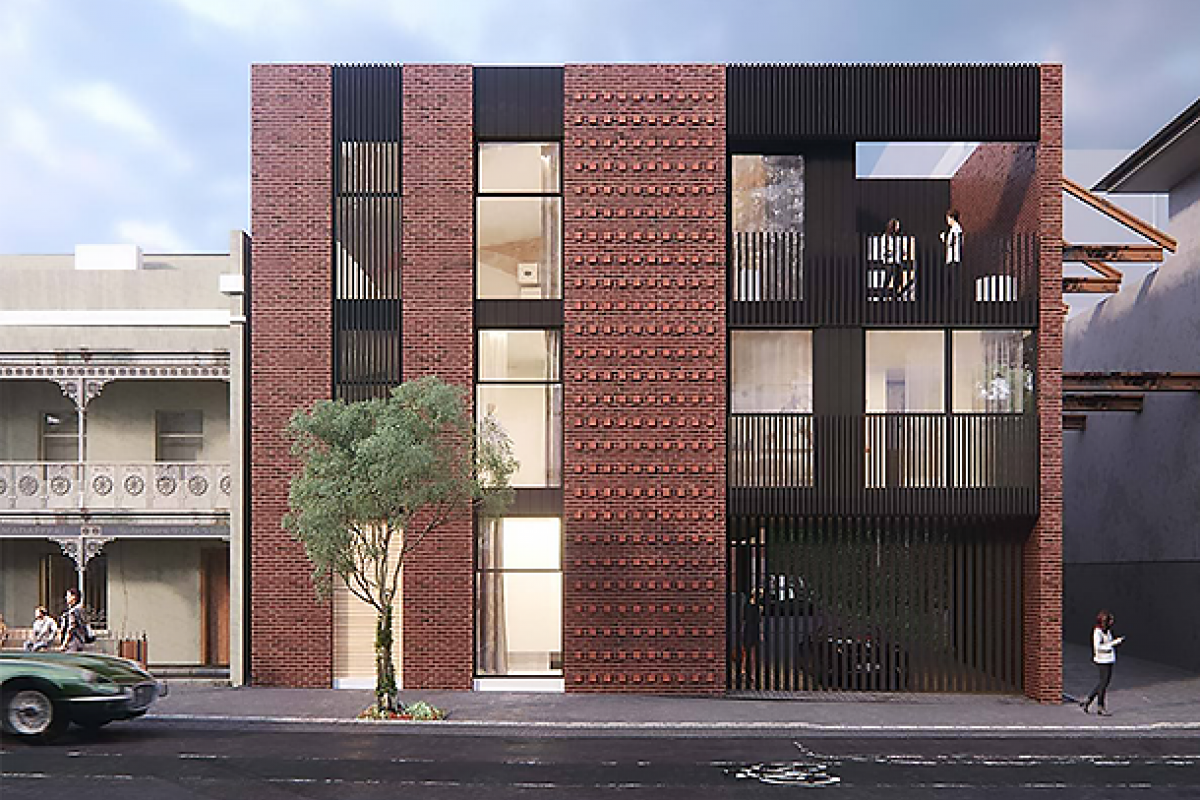 Leveson Place draws on North Melbourne's industrial character Leveson Place draws on North Melbourne's industrial character
