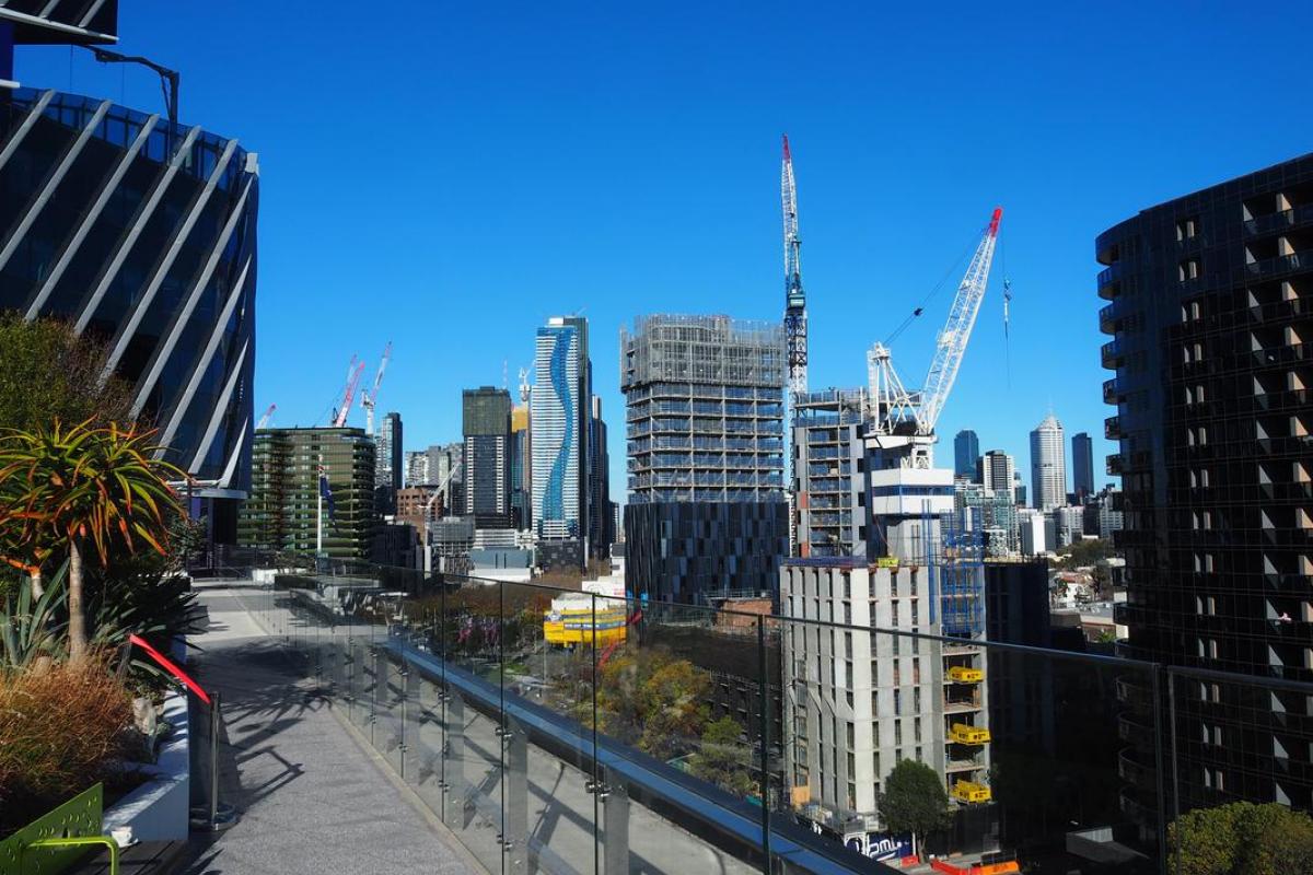 A snapshot of Melbourne's construction - July 2018 A snapshot of Melbourne's construction - July 2018