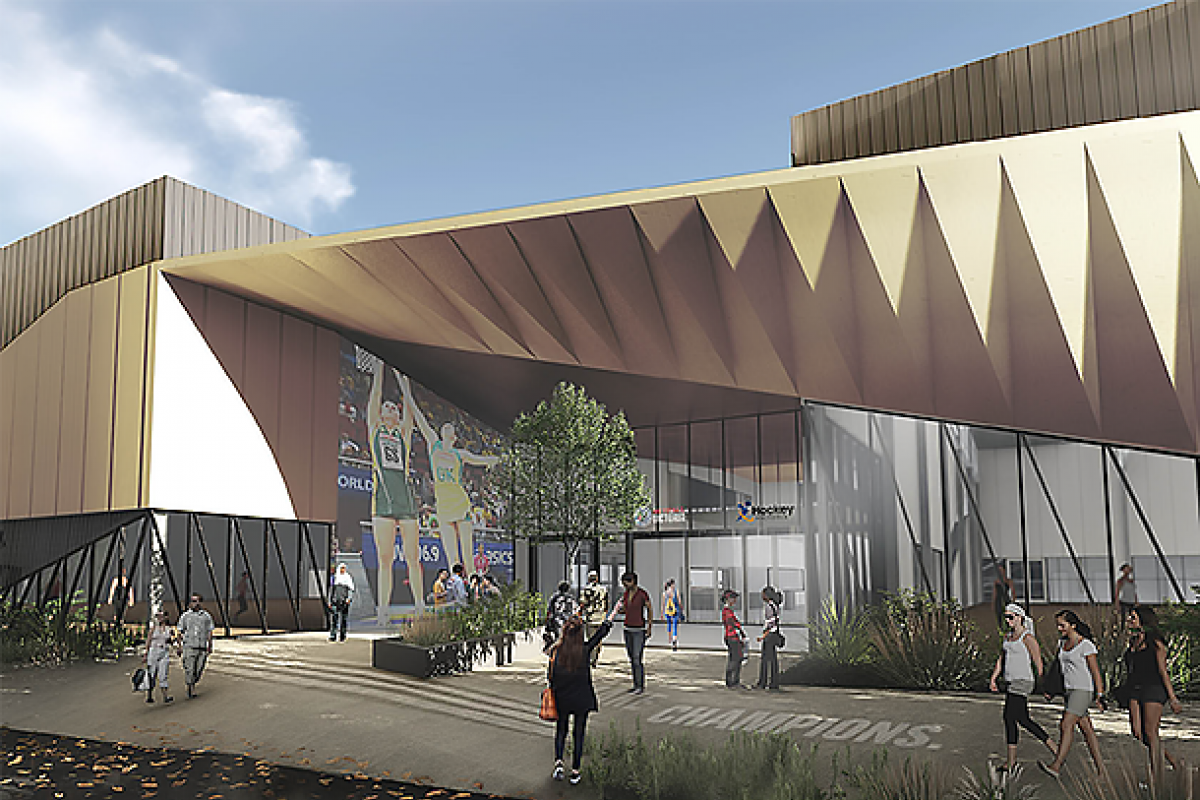 Massive Upgrade Of State Netball And Hockey Centre Begins Massive Upgrade Of State Netball And Hockey Centre Begins
