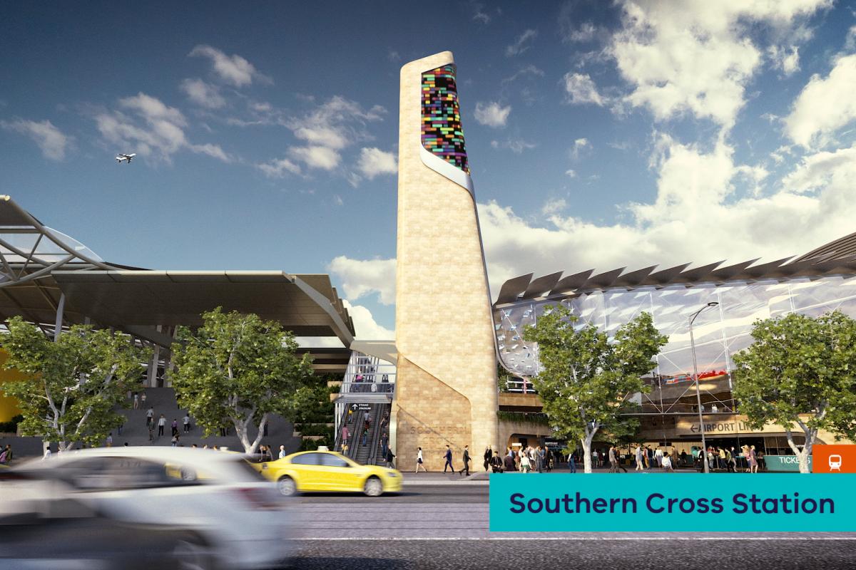 AirRail Melbourne - Airport Station location revealed in stakeholder presentation AirRail Melbourne - Airport Station location revealed in stakeholder presentation