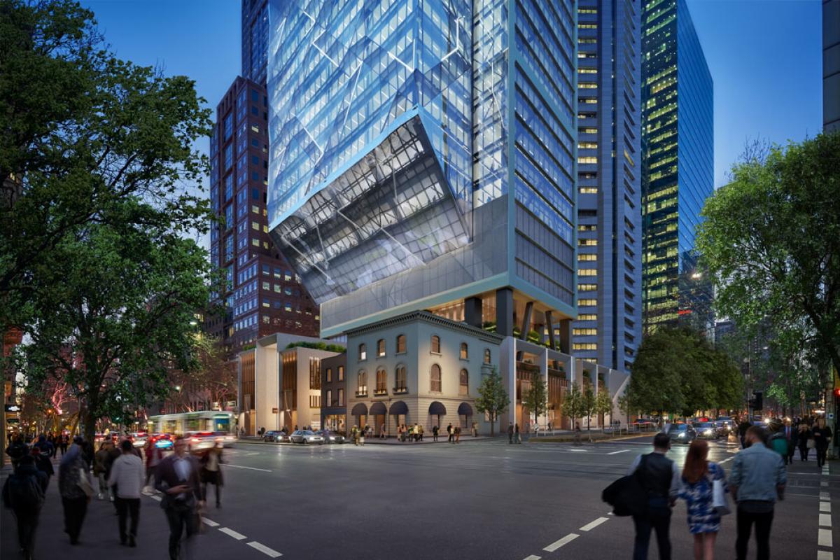 The evolution of 80 Collins Street The evolution of 80 Collins Street