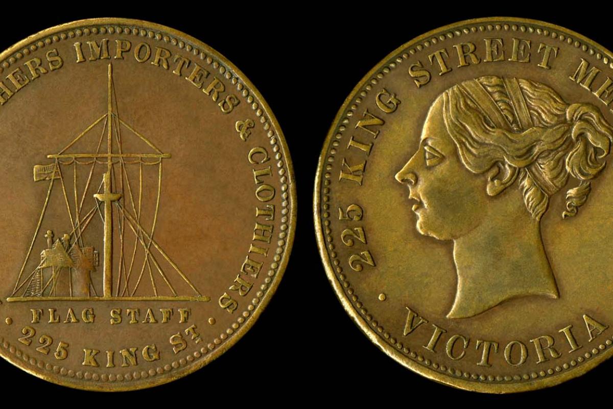 Melbourne Traders Tokens - History in your palm Melbourne Traders Tokens - History in your palm