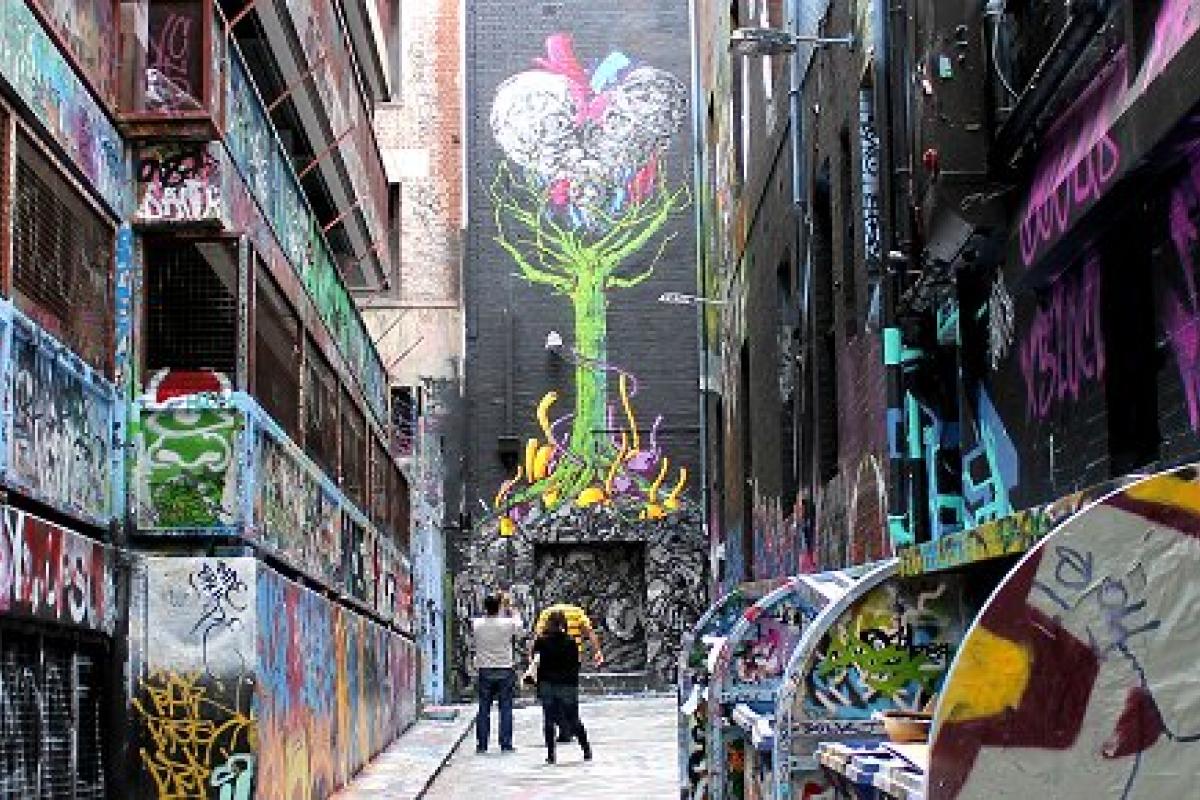 Paint It Black - Hosier Lane reborn Paint It Black - Hosier Lane reborn