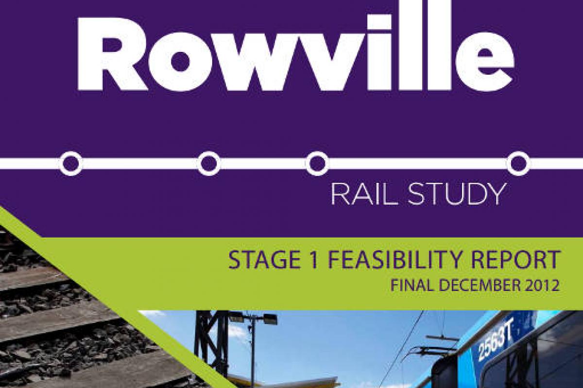 The Ballieu/Napthine government's Rowville Rail Study ignored the elephant in the room The Ballieu/Napthine government's Rowville Rail Study ignored the elephant in the room