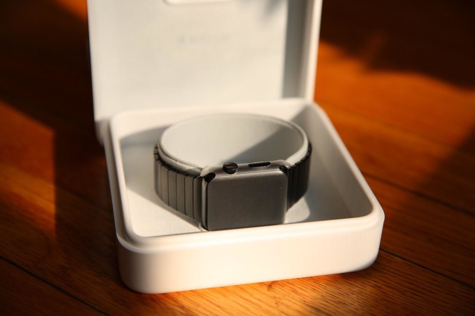 Apple Watch 42mm Case Sapphire Crystal Retina Display Ceramic Back Link Bracelet
