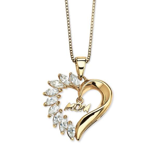 CB Silver/Gold Hearts Necklace