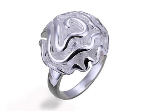 Silver Rose Ring