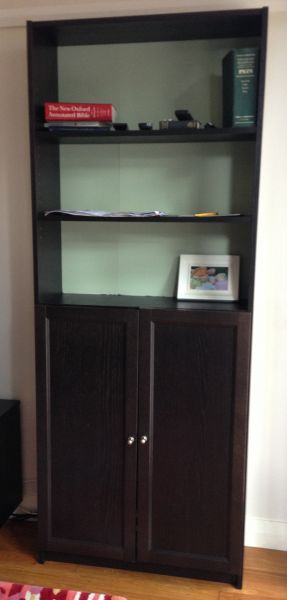 Australia Ziilch > IKEA Billy bookcase with lower doors, blkbrn Australia Ziilch > IKEA Billy bookcase with lower doors, blkbrn