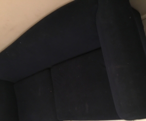 Blue couch