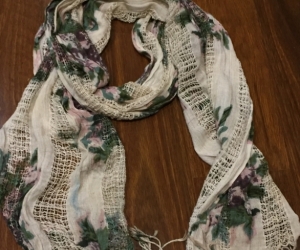 Light weight scarf floral