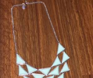 Teal lovissa necklace