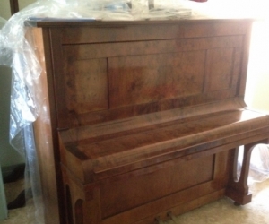Old upright piano
