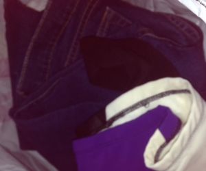 Bag of Clothes size small