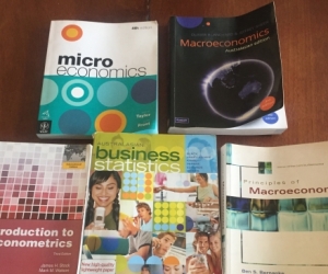 Economics and Econometrics textbooks