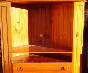 Free TV corner cabinet