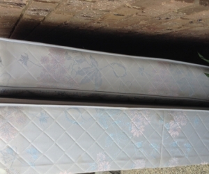 Double mattress and base