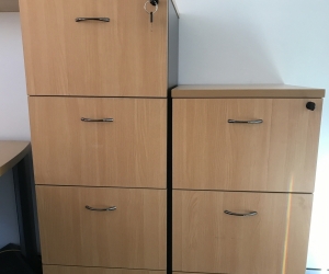 Filing Cabinet - Wood