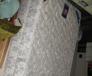 Bed- Double bed mattress and base