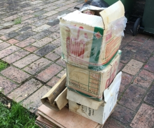 Assorted floor tiles