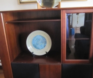Entertainment Unit Wood Wall Storage Unit