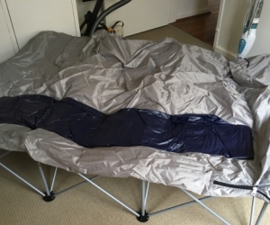 Double size camp bed