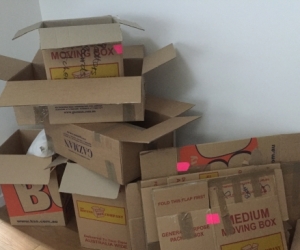 Moving boxes